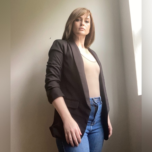 Slouchy blazer, Small, 3/4 sleeve - Picture 3 of 13